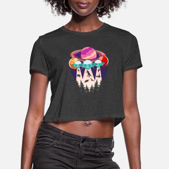Funny Dinosaur UFO Lover Alien' Women's 